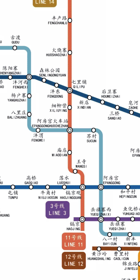 西安地铁11号线最新线路图,西安地铁11号线最新版规划图新鲜出炉。