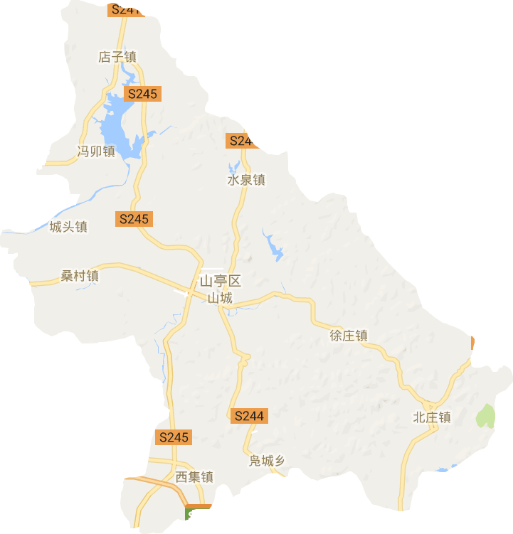 山亭区最新地图,山亭区新版地图发布