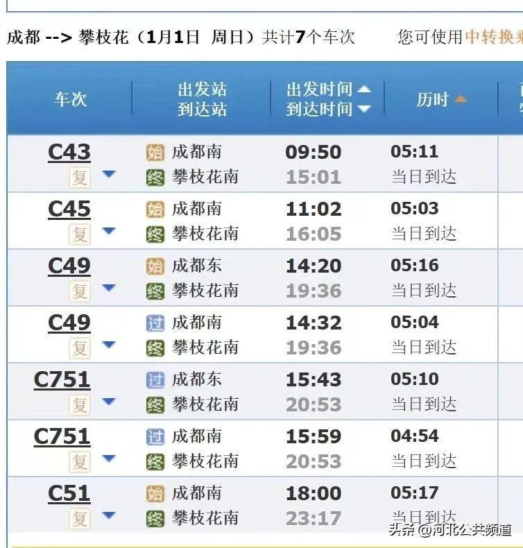 成昆线最新列车时刻表,“成昆铁路最新时刻表发布”