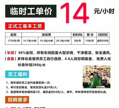 廊坊最新招临时工日结(廊坊日结临时工招聘信息)